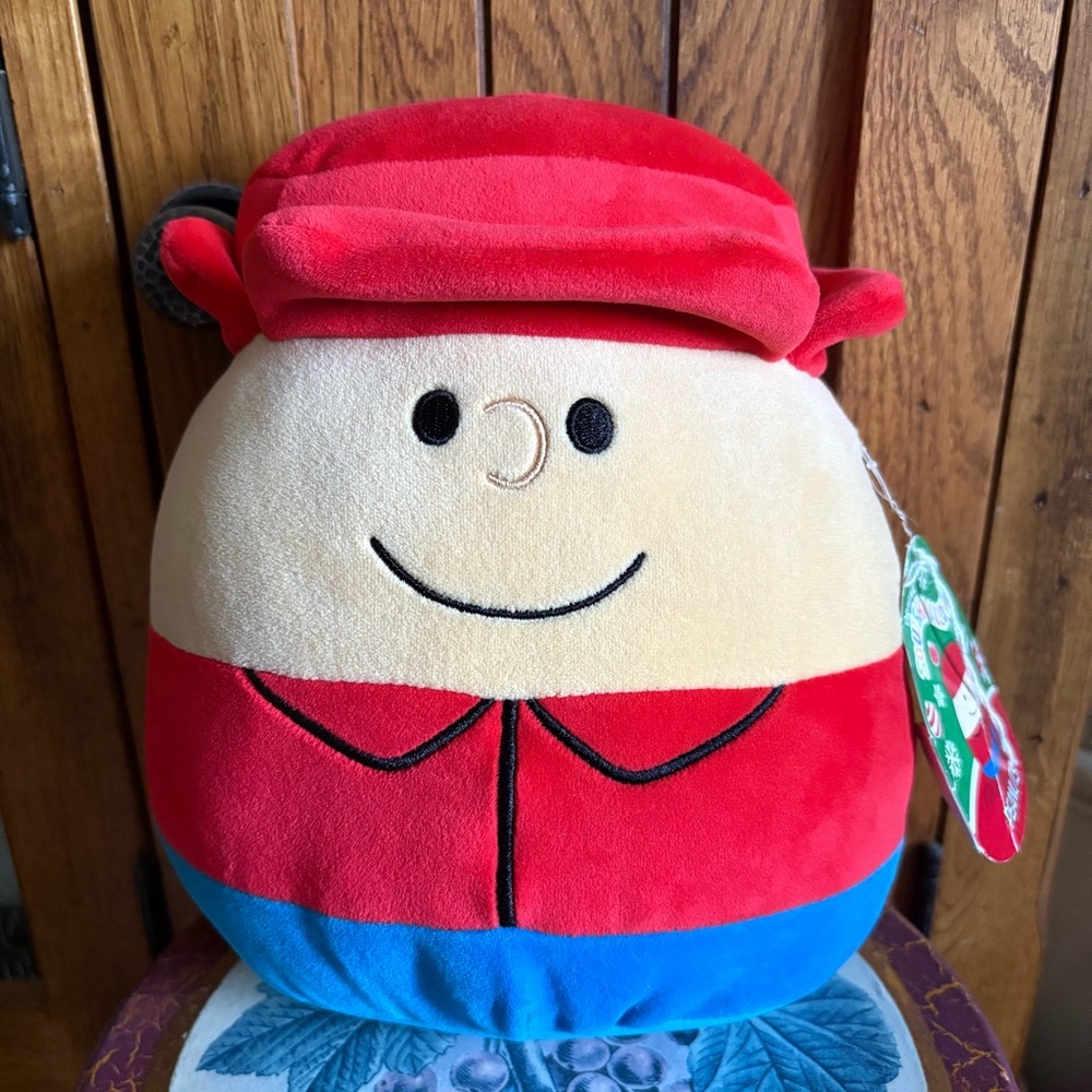 Squishmallow Peanuts Holiday Charlie Brown 8” New